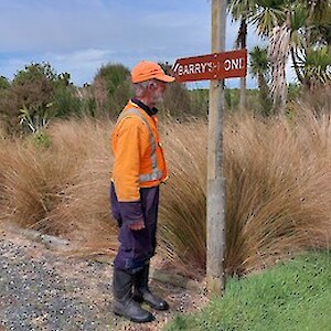 2025 November. Rance's name their pond in recognition of the work Barry Smith has put in to the Bushy Point project for over 20 years.
